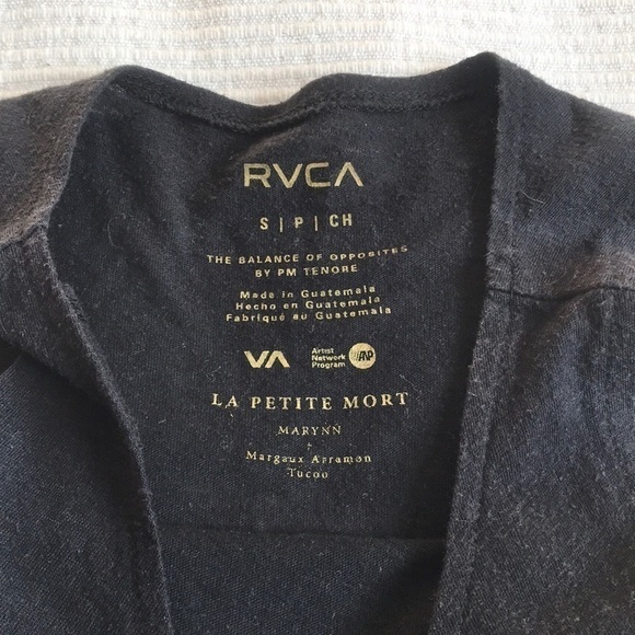 RVCA Swing La Petite Mort Tank Top Size Small - Picture 4 of 9
